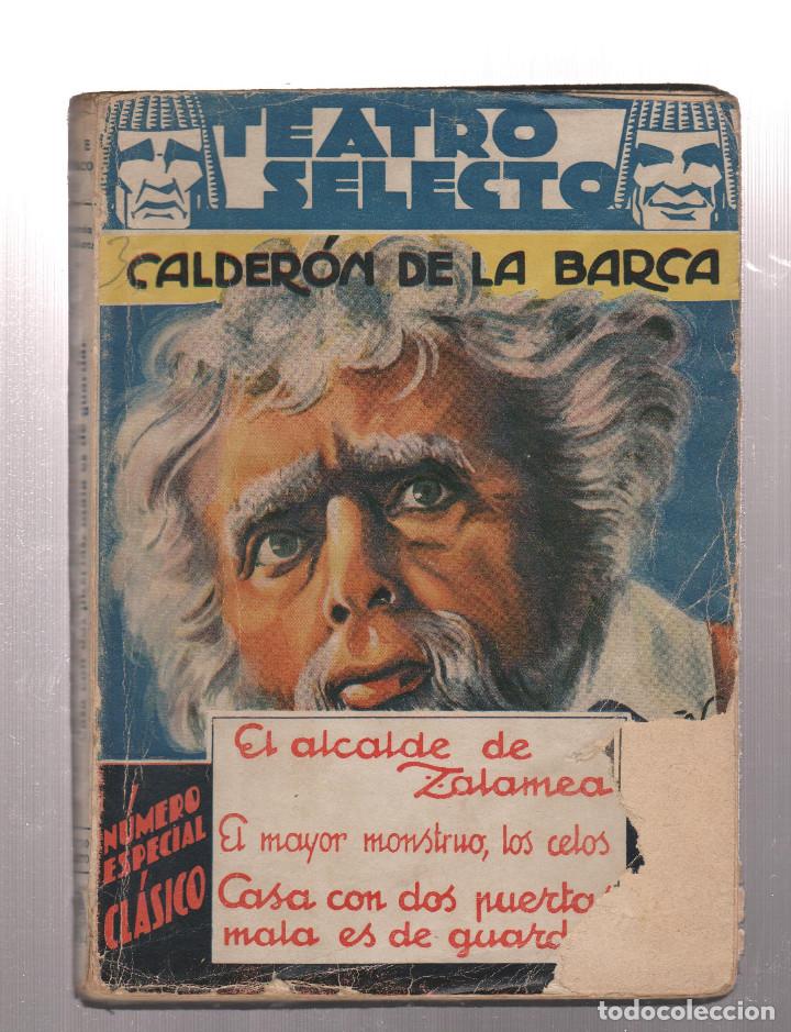 Libros de segunda mano: CALDERON DE LA BARCA- TEATRO SELECTO - Foto 1