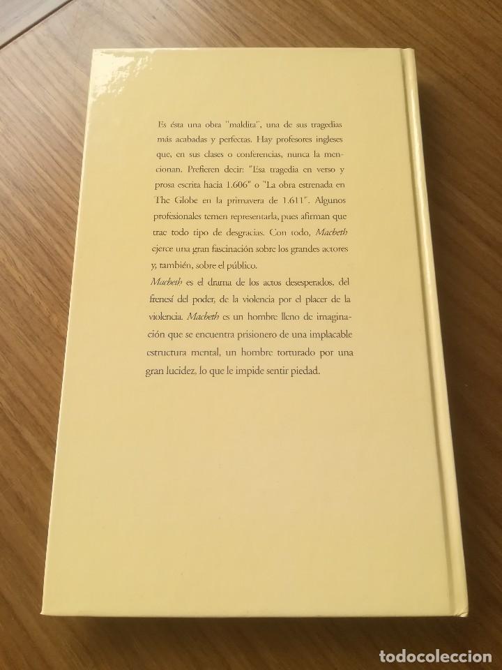 Libros de segunda mano: MACBETH WILLIAM SHAKESPEARE - PLANETA DEAGOSTINI 2000 - - Foto 2