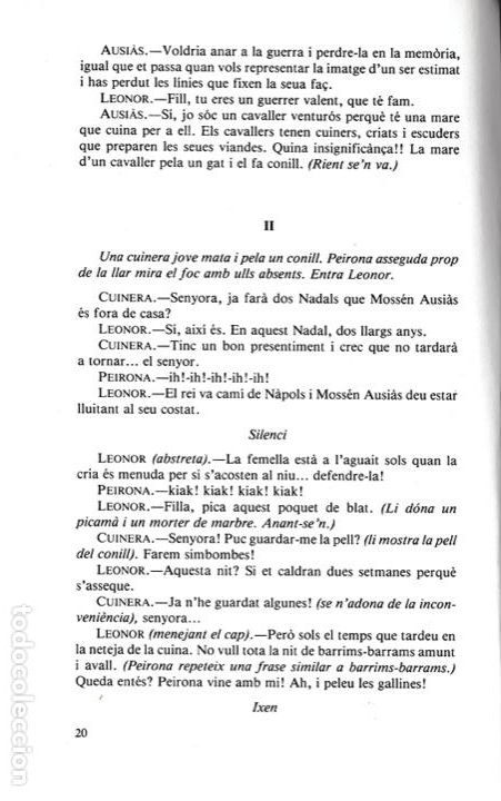 Libros de segunda mano: Ausi&agrave;s : impromtu per a una representaci&oacute; / Ximo Vidal Mora - Foto 3