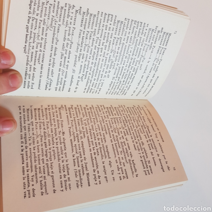 Libros de segunda mano: WILLIAM SHAKESPEARE - COLECCION AUSTRAL 452 - LAS ALEGRES COMADES DE WINDSOR - LA COMEDIA DE LAS ... - Foto 4