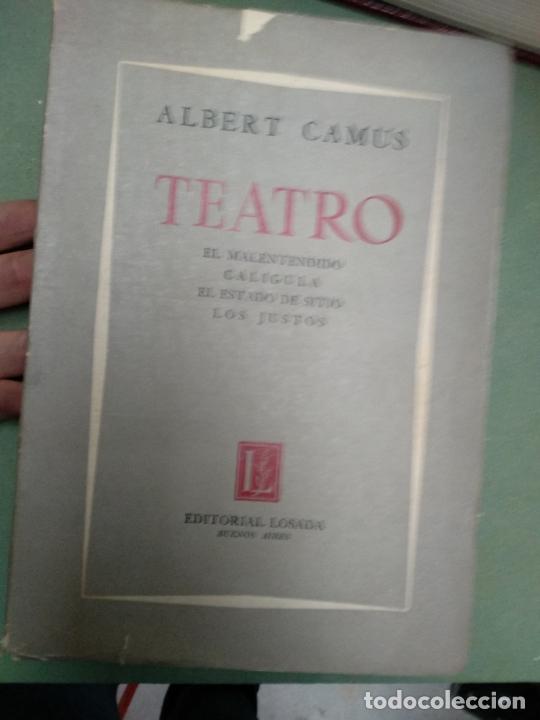 Libros de segunda mano: TEATRO / ALBERT CAMUS LOSADA - Foto 1