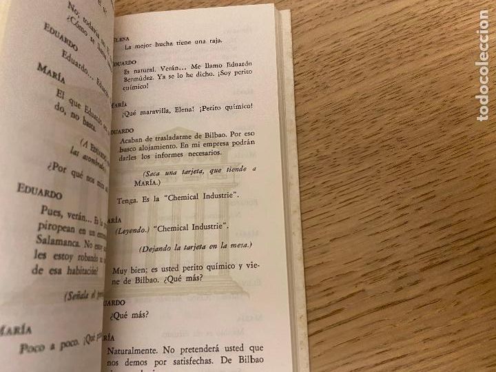 Libros de segunda mano: TE ESPERO AYER... MANUEL POMBO ANGULO - TEATRO ESPA&Ntilde;OL - Foto 7
