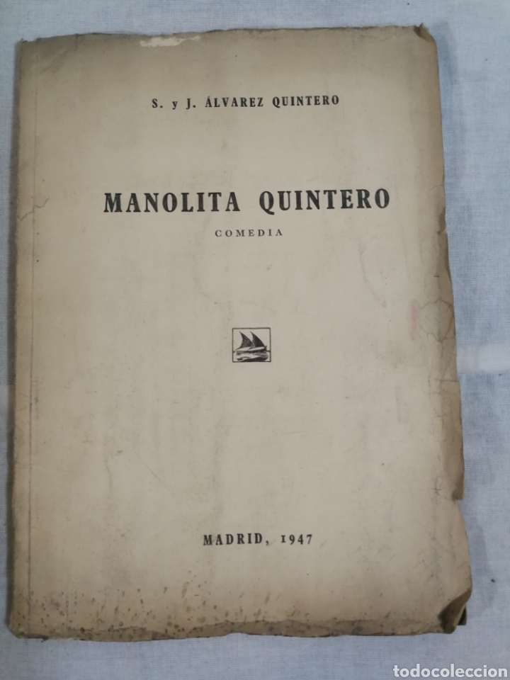 Libros de segunda mano: MANOLITA QUINTERO COMEDIA - Foto 1