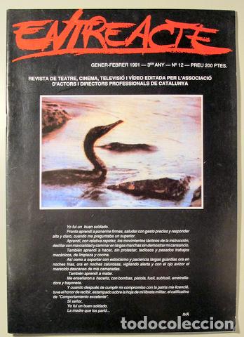 Libros de segunda mano: ENTREACTE. N&ordm; 12 - Barcelona 1991 - Il&middot;lustrat - Foto 1