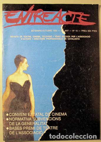 Libros de segunda mano: ENTREACTE. N&ordm; 10. - Barcelona 1990 - Il&middot;lustrat - Foto 1