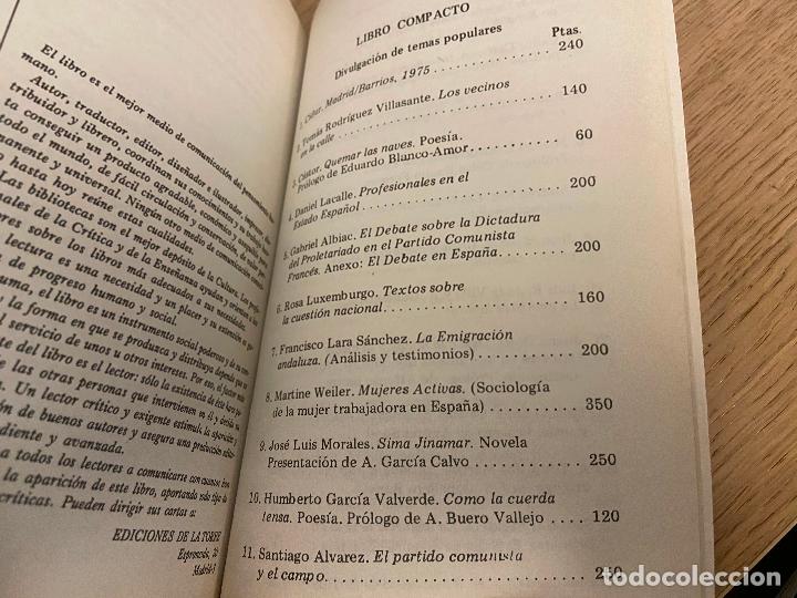 Libros de segunda mano: CANGREJOS DE PARED- LATIDOS - ECLIPSE - ALFONSO VALLEJO - Foto 6