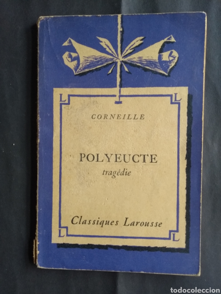 Libros de segunda mano: Polyeucte - Corneille (Paris : Librairie Larousse, imp. 1948) (franc&eacute;s) - Foto 1
