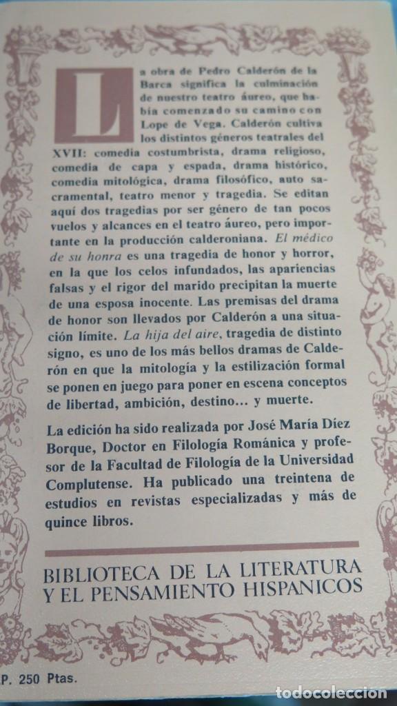 Libros de segunda mano: DOS TRAGEDIAS. CALDERON DE LA BARCA - Foto 2