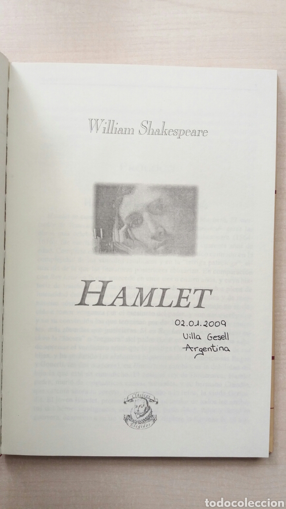 Libros de segunda mano: Hamlet. William Shakespeare. Longseller, 2007. - Foto 5