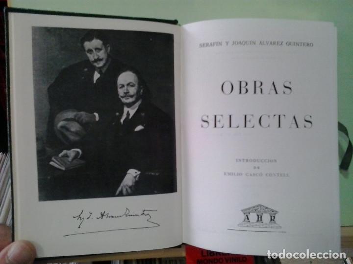 Libros de segunda mano: Obras selectas. Hermanos &Aacute;lvarez Quintero - Foto 2