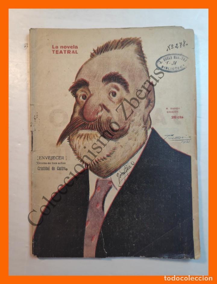 Gebrauchte B&uuml;cher: Envejecer. Comedia en 4 actos - Marcelino Mesquina - La Novela Teatral n&ordm; 232