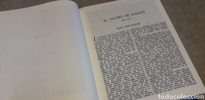 Libros de segunda mano: BENITO P&Eacute;REZ GALD&Oacute;S, EL TEATRO DE GALD&Oacute;S, - Foto 3