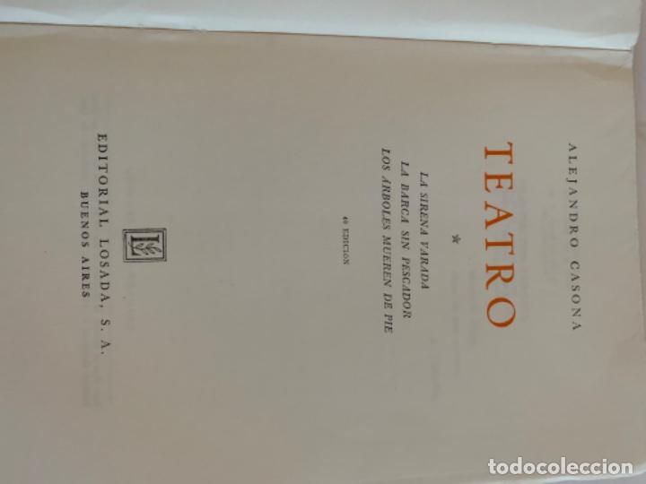 Libros de segunda mano: Teatro, Alejandro Casona - Foto 2