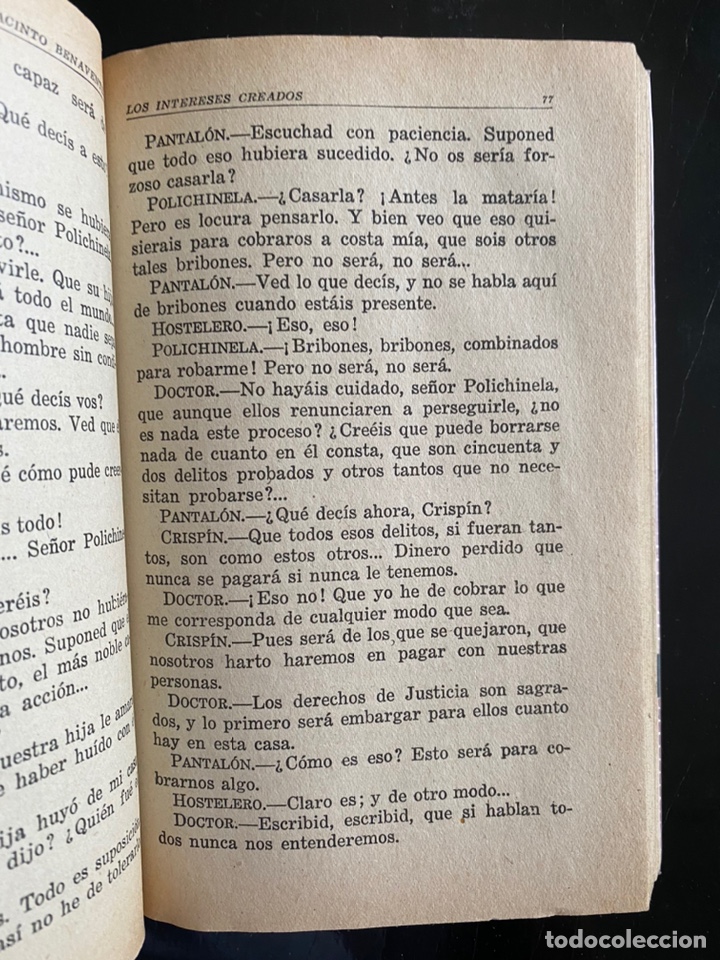 Libros de segunda mano: Los intereses creados. Se&ntilde;ora Ama - Foto 3