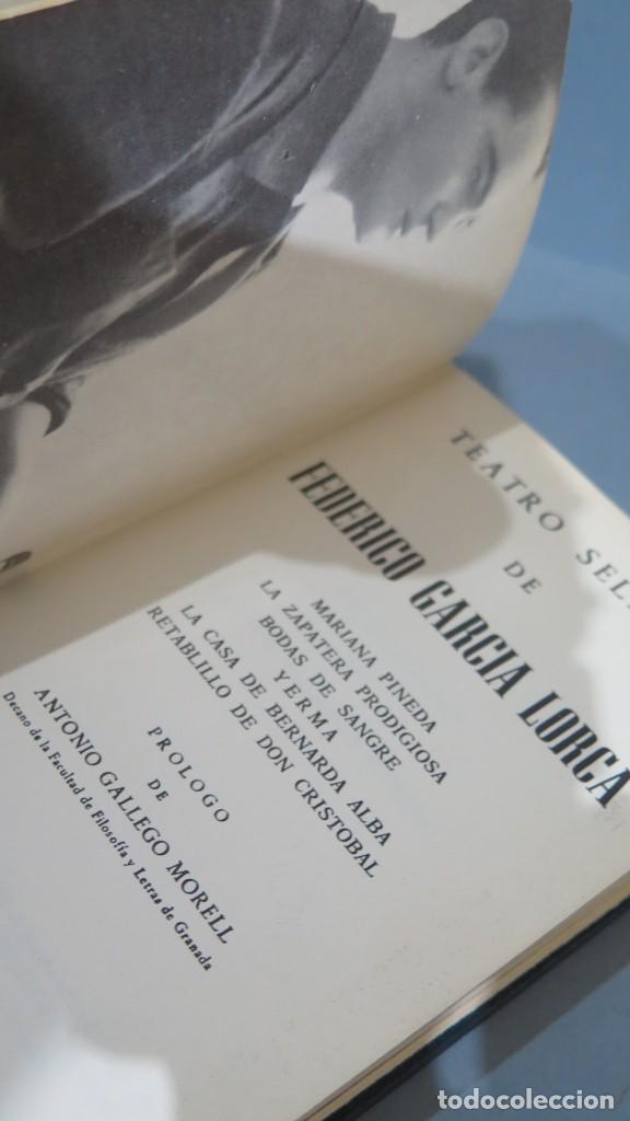 Libros de segunda mano: 1969.- TEATRO SELECTO. GARC&Iacute;A LORCA. ESCELICER - Foto 2