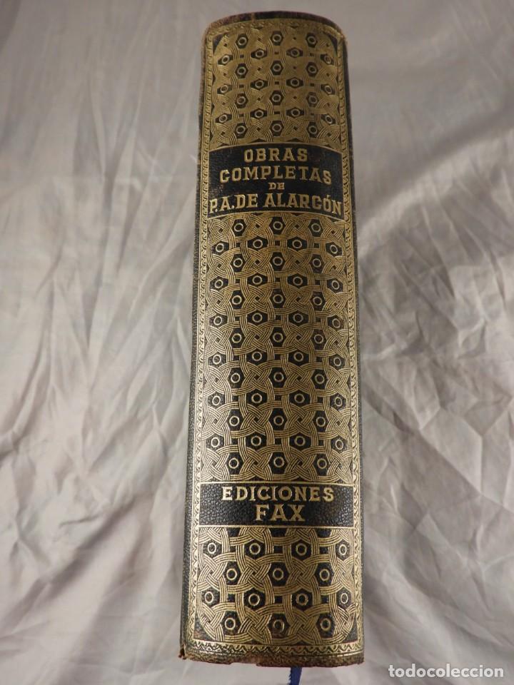Libros de segunda mano: LIBRO OBRAS COMPLETAS DE ALARCON EDICIONES FAX 1943 - Foto 7