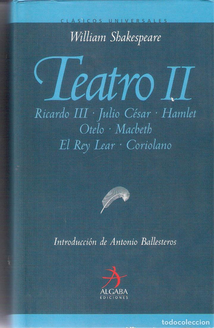 Libros de segunda mano: TEATRO. 2 VOLUMENES. - WILLIAM SHAKESPEARE - Foto 2