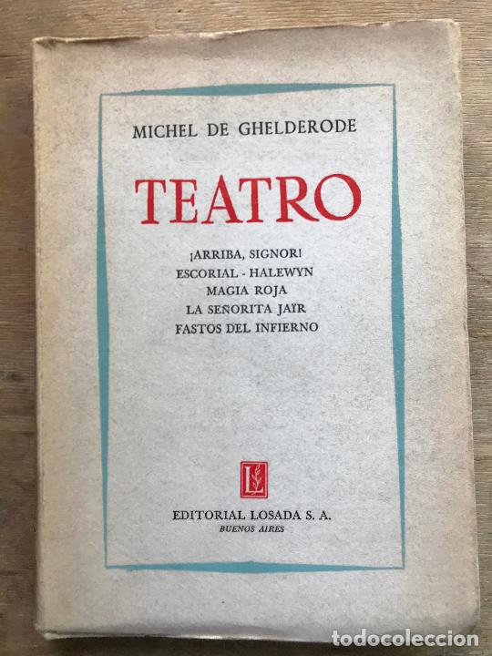 Libros de segunda mano: TEATRO. MICHEL DE GHELDERODE. - Foto 1