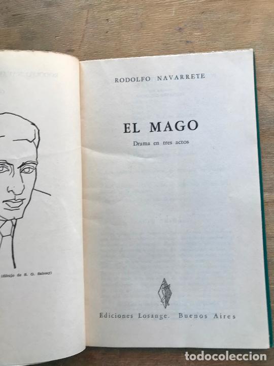 Libros de segunda mano: EL MAGO. RODOLFO NAVARRETE. - Foto 2