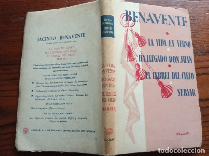 Libros de segunda mano: CUATRO COMEDIAS. JACINTO BENAVENTE. - Foto 2