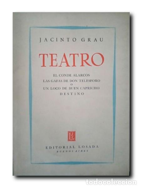 Libros de segunda mano: TEATRO. Grau, Jacinto - Foto 1