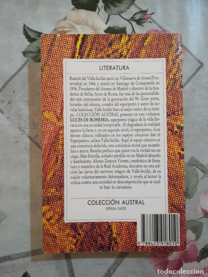 Libros de segunda mano: Luces de Bohemia - Ram&oacute;n del Valle-Incl&aacute;n - Foto 2
