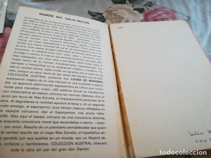Libros de segunda mano: Luces de Bohemia - Ram&oacute;n del Valle-Incl&aacute;n - Foto 3