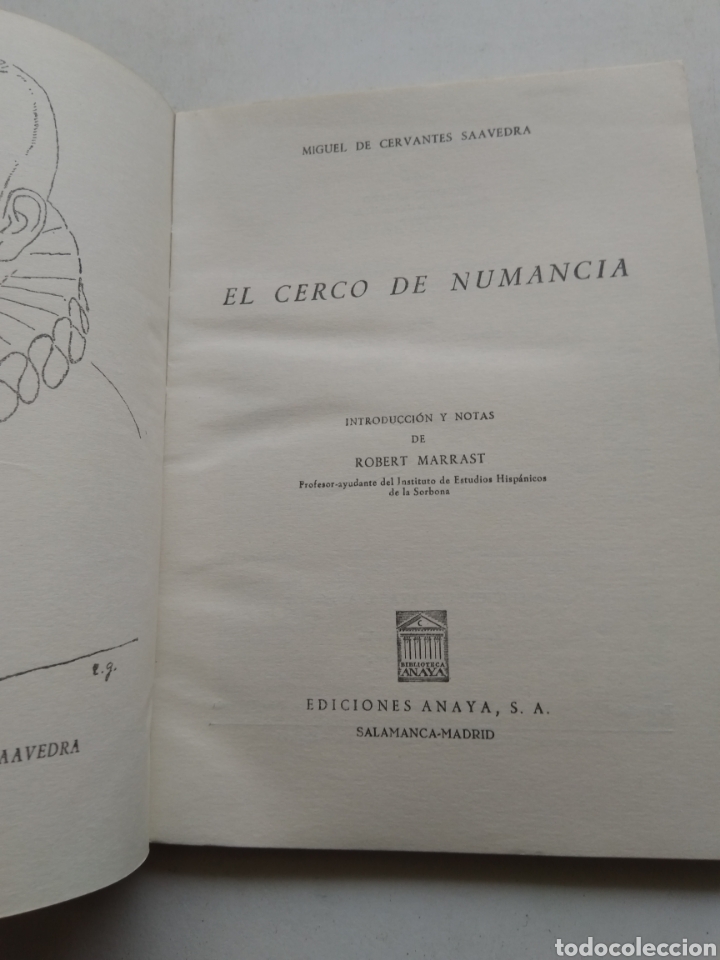 Libros de segunda mano: EL CERCO DE NUMANCIA/MIGUEL DE CERVANTES - Foto 2