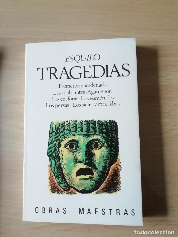 Libros de segunda mano: Tragedias de Esquilo ver listado de las que incluye - Foto 1