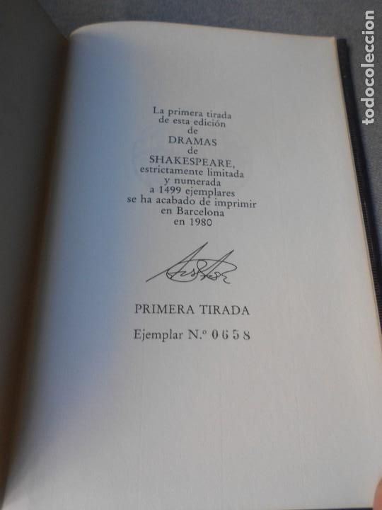 Libros de segunda mano: DRAMAS. SHAKESPEARE. TRES TOMOS - Foto 15