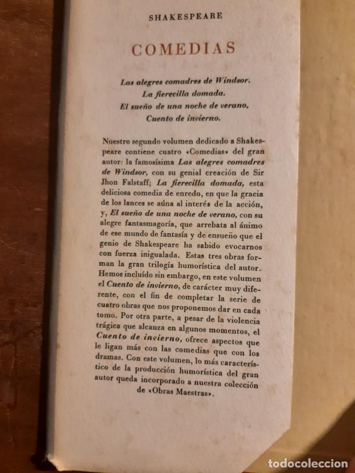 Libros de segunda mano: Shakespeare Comedias Iberia-J Gil editor - Foto 3