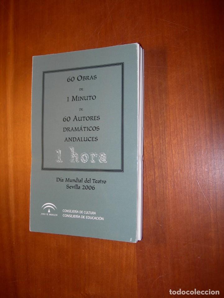 Livres d'occasion: 60 OBRAS DE UN MINUTO / 60 AUTORES DRAM&Aacute;TICOS ANDALUCES