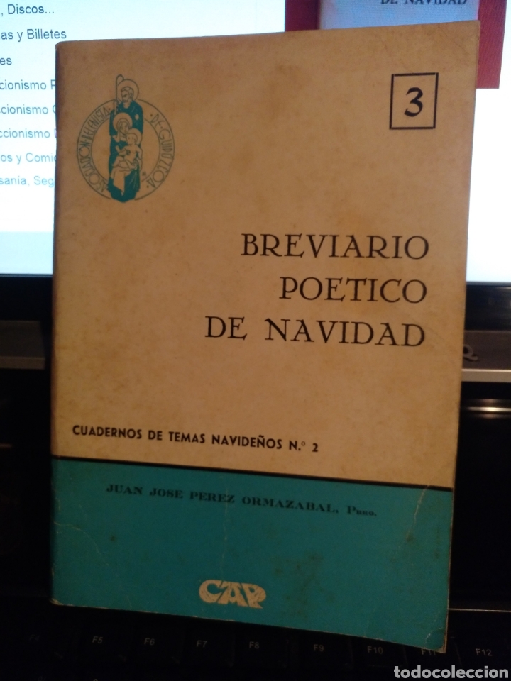 Libros de segunda mano: Breviario po&eacute;tico de navidad