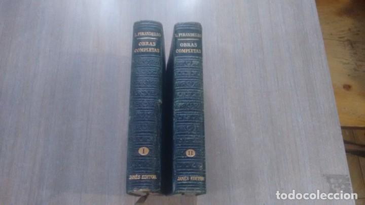 Libros de segunda mano: LUIGI PIRANDELLO - OBRAS COMPLETAS - 2 TOMOS - Foto 1