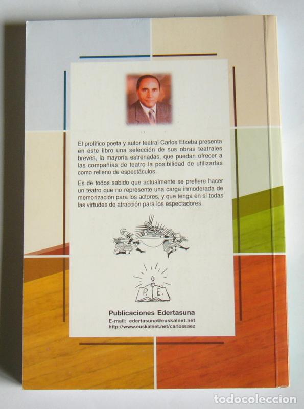 Libros de segunda mano: PIEZAS DE TEATRO BREVE - CARLOS ETXEBA - Foto 2
