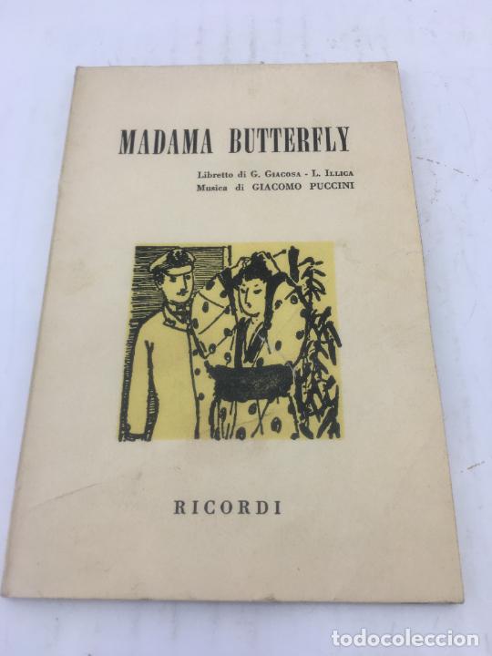 Gebrauchte B&uuml;cher: MADAMA BUTTERFLY por RICORDI - IMPRESO EN ITALIANO - 1976