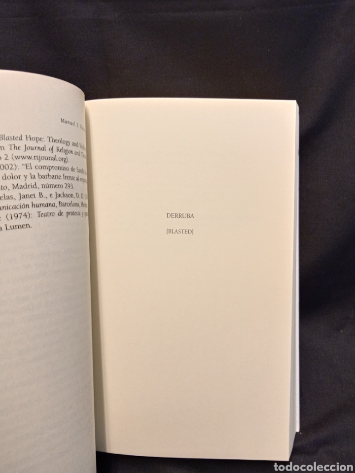 Libros de segunda mano: OBRA DRAM&Aacute;TICA COMPLETA - SARAH KANE - ESAD TEXTOS GALAXIA 2009 - Foto 4