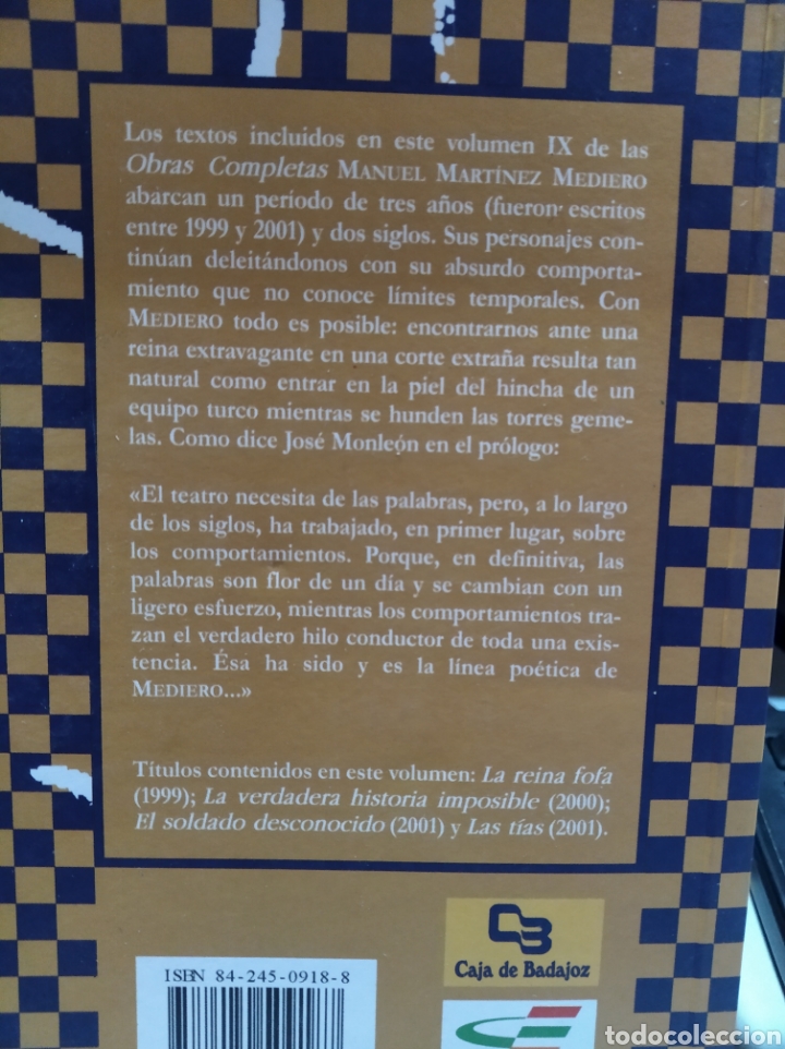 Libros de segunda mano: Manuel Mart&iacute;nez mediero. Obras completas IX - Foto 2