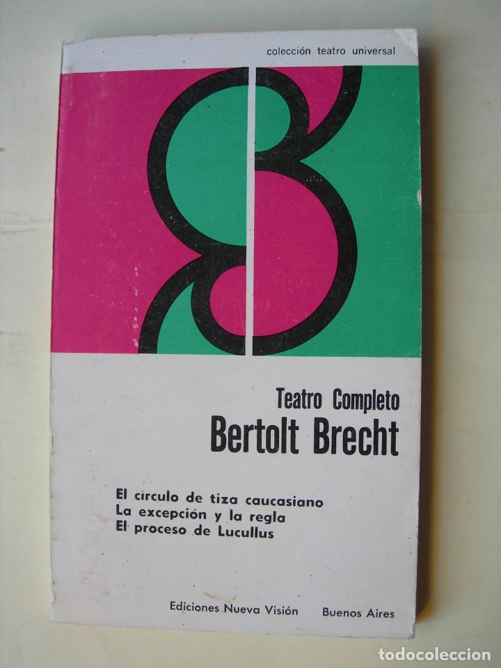 Libros de segunda mano: TEATRO COMPLETO II / BELOLT BRECHT - Foto 1