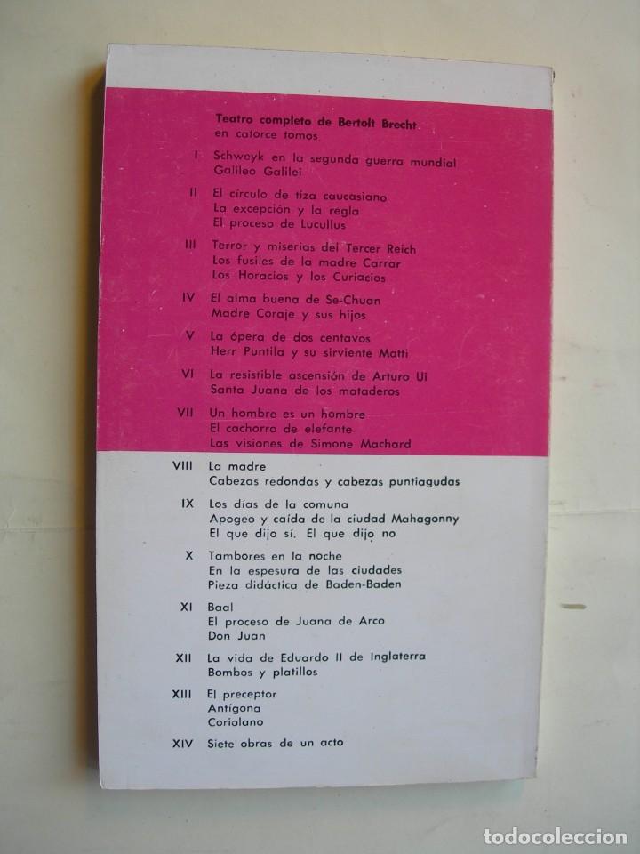 Libros de segunda mano: TEATRO COMPLETO II / BELOLT BRECHT - Foto 2