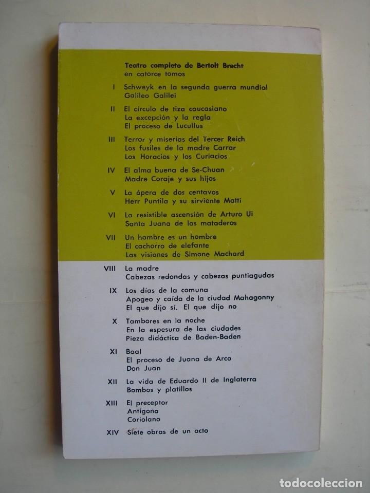 Libros de segunda mano: TEATRO COMPLETO III / BELOLT BRECHT - Foto 2