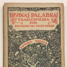 Libros de segunda mano: DIVINAS PALABRAS. TRAGICOMEDIA. VALLE-INCLÁN, RAMON DEL. 1943.. Lote 236121450