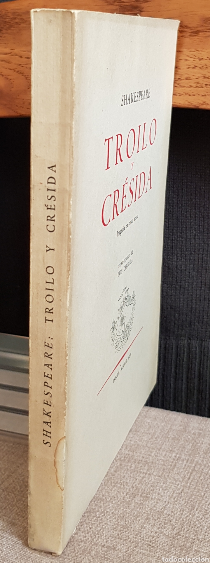 Libros de segunda mano: Troilo y Cr&eacute;sida (trad. Luis Cernuda). William Shakespeare - Foto 2