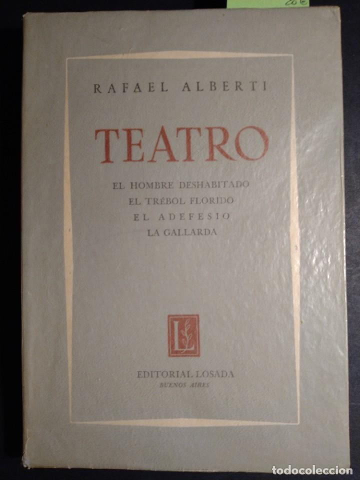 Libros de segunda mano: TEATRO - RAFAEL ALBERTI (INTONSO) - Foto 1
