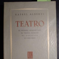 Libros de segunda mano: TEATRO - RAFAEL ALBERTI (INTONSO)
