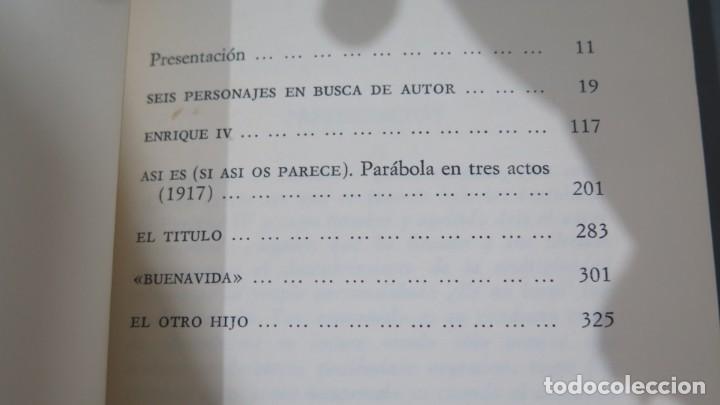Libros de segunda mano: TEATRO. PIRANDELLO - Foto 2