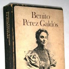 Libros de segunda mano: LA DESHEREDADA POR BENITO PEREZ GALDÓS DE ALIANZA EDITORIAL EN MADRID 1970. Lote 28150106
