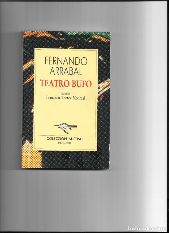 Libros de segunda mano: Teatro bufo.Austral.Fernado Arrabal. - Foto 1