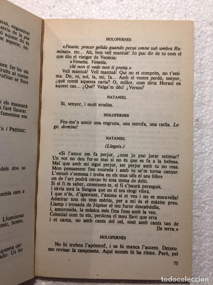 Libros de segunda mano: Treball damor perdut - Shakespeare - Foto 2