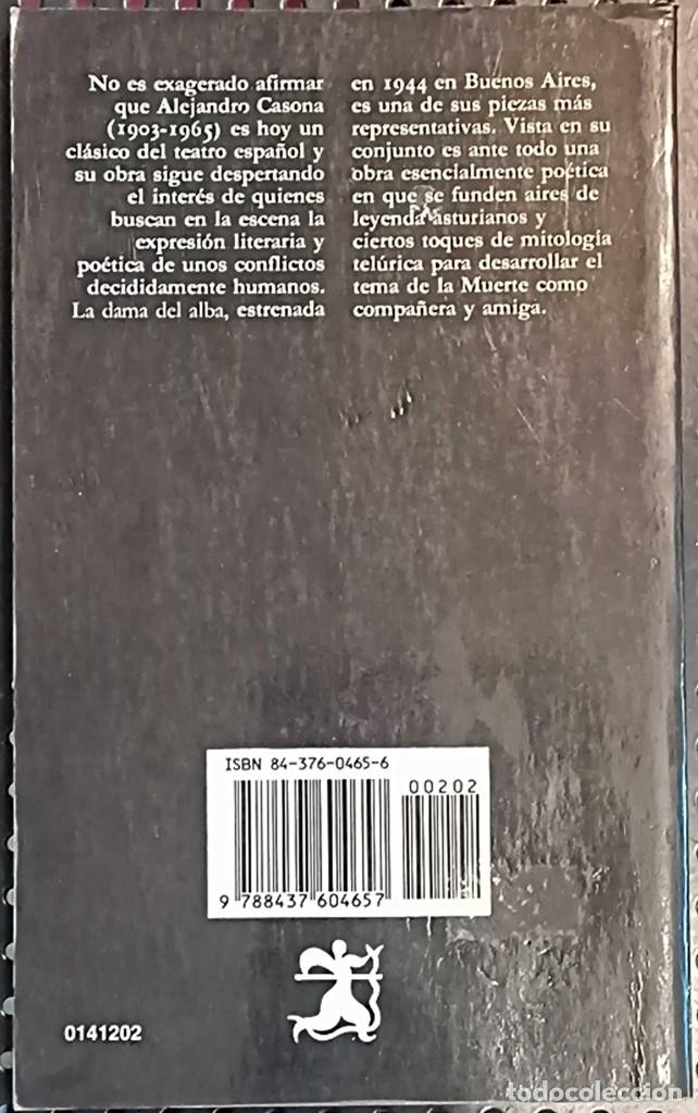 Libros de segunda mano: Libro: La Dama del Alba - Alejandro Casona, 1996 - Foto 3
